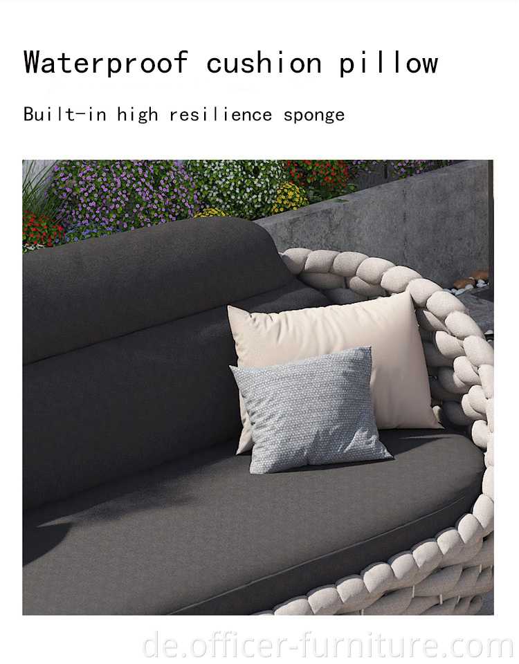 Built-in high rebound sponge